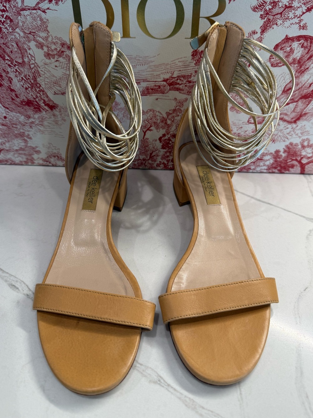 Dee Keller Zip Zip Sandals, Size 37 (7)